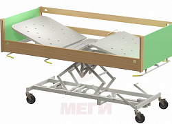 Кровать медицинская функциональная трехсекционная КМФТ145-МСК (код МСК-6145)