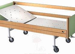Кровать медицинская функциональная двухсекционная КФ0-01-МСК (МСК-6101)