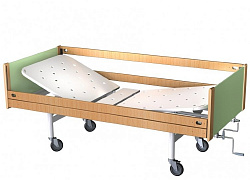 Кровать медицинская функциональная трехсекционная КФ3-01-МСК (код МСК-6103)